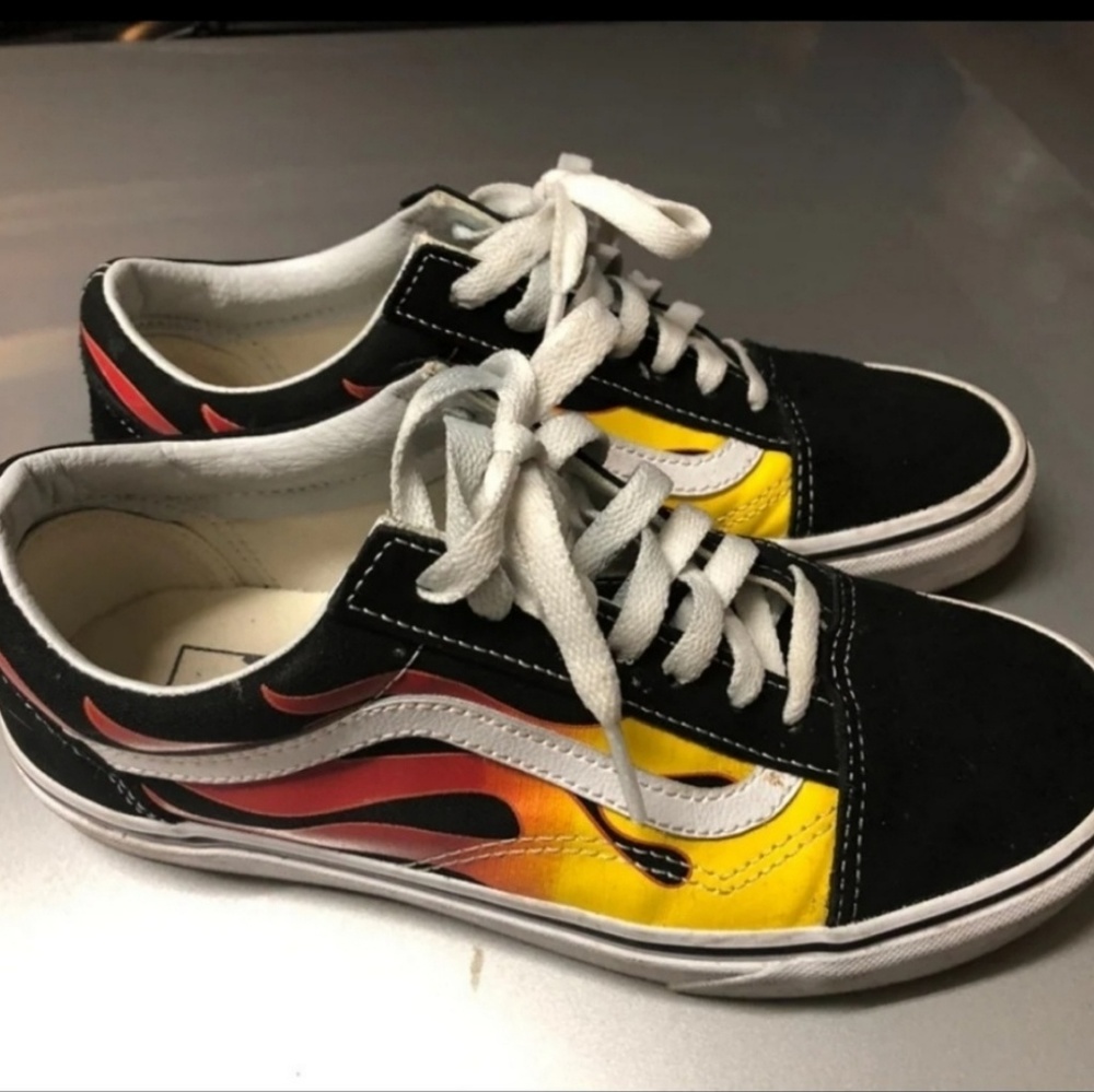 Vans Old Skool Checkered Flame Checkeredboard